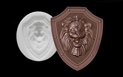 Силиконовый молд № 452 Щит лев