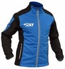 Лыжная разминочная куртка Ray Pro Race WS Blue-Black мужская