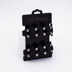 Черные кожаные оковы из звеньев - 