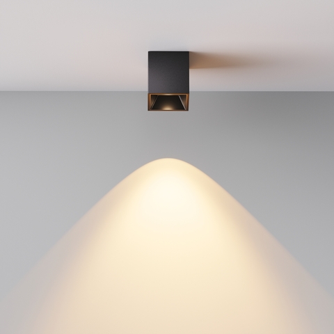 Потолочный светильник Maytoni Alfa led C064CL-5W2.7K-SQ-B