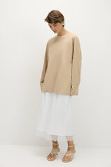 Подъюбник с кружевом