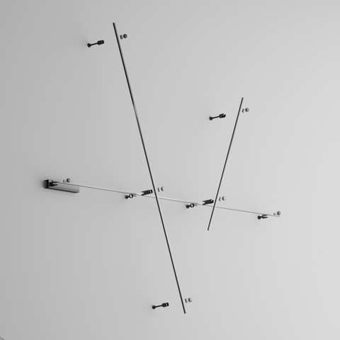 Шинопровод магнитный Maytoni FLARITY TRX154-111B 1м