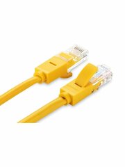 Кабель UGREEN NW103 (11230) Cat 5e UTP Ethernet Cable, 1м, желтый