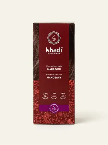 МАХАГОНИ натуральная краска для волос Khadi Naturprodukte, 100 гр