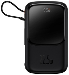 Внешний аккумулятор Baseus PPQD060101 10000 мАч черный