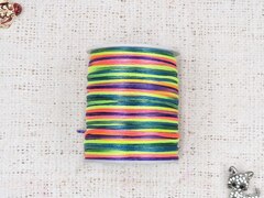 Шнур круглый атласный (для воздушных петель), 2 мм, мультиколор
