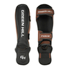 Защита голени Green Hill Force 3D inject foam KK Чёрно-коричневый