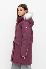 пальто  для девочки  ВК 38107/6 ГР