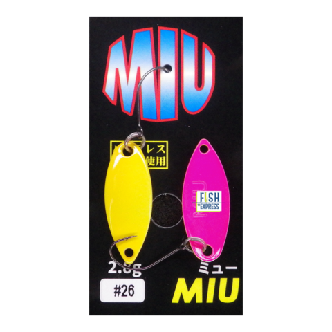 Блесна колеблющаяся на форель MIU LTD 3.5гр #26