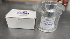 Раструб для установки на емкость с креплением под болты, с ресивером FRS-C