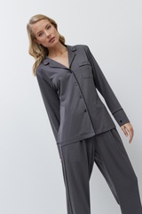 Пижама женская со штанами ARUELLE CADANCE GREY | Темно-серый