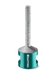 KRAFTOOL VS DIAMOND d 8 мм (М14, 50 мм), Вакуумная алмазная фреза пальчиковая с конусом (29811-08)