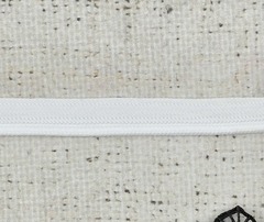 Кант трикотажный, ш. 1 см/кант 5 мм, белый