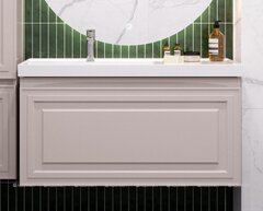 Aquanet 365933 Тумба с раковиной Агата 100 L 1 ящ. цв. бежевый (365933) фото