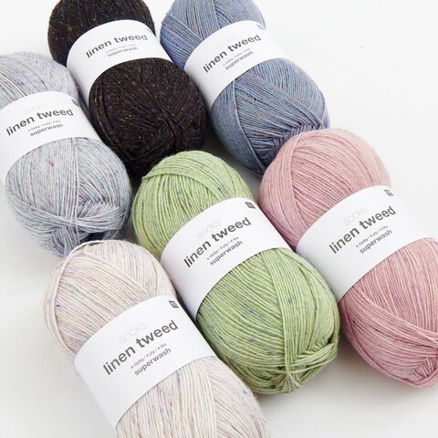 Rico Socks Linen Tweed 001