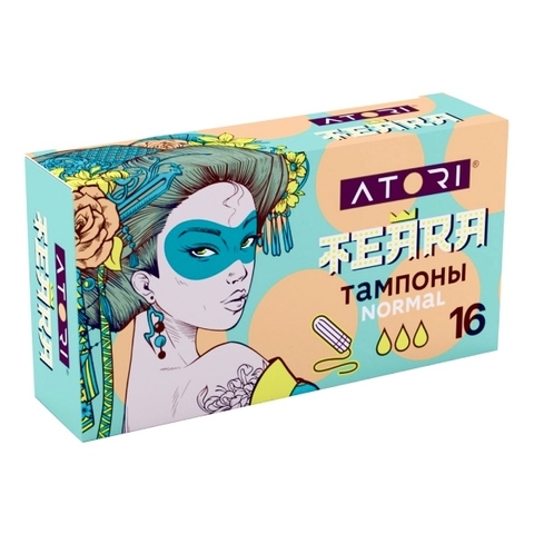ATORI Тампоны Normal-3 капли 16шт