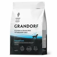Корм для собак GRANDORF VETERINARY DIET Dog DERMATOSIS диетический с заболеваниями кожи, лосось 3кг