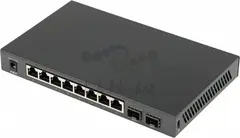 TP-Link SG2210P, 8-портовый гигабитный настольный PoE Smart коммутатор, 8 гигабитных портов RJ45 + 2 SFP-слота, 802.3af/at, до 61 Вт PoE — фото 5