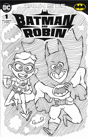 Batman And Robin Vol 3 #1 (Cover 28oi) (Евгений Яковлев)