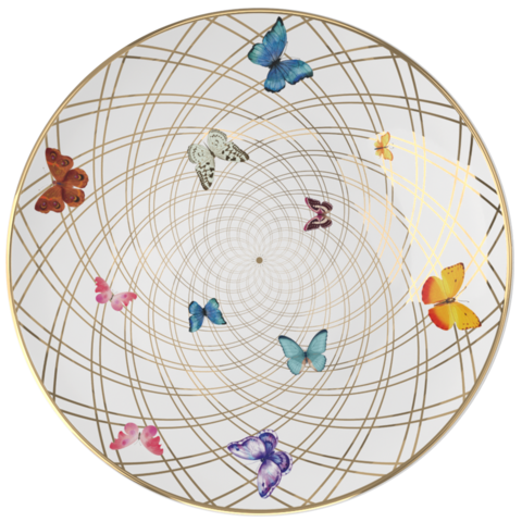 Подстановочная тарелка 30см First Lady Танец бабочек