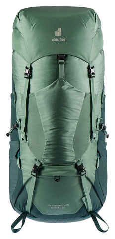 Картинка рюкзак туристический Deuter Aircontact Lite 60+10 SL aloe-forest - 9