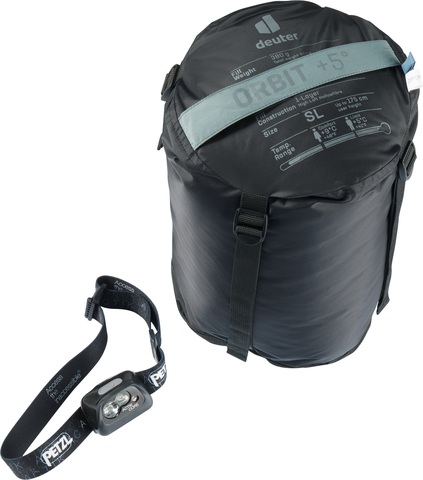 Картинка спальник Deuter orbit +5° sl Shale/Slateblue - 6