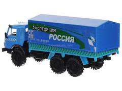 KAMAZ-4310 Expedition blue 1:43 Technopark