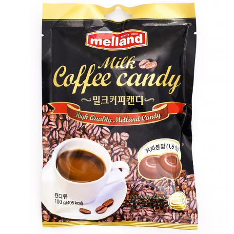 Карамель кофе с молоком Melland Milk Coffee Candy, 100 гр