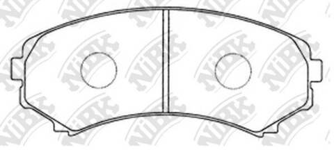 Колодки NiBK PN3414