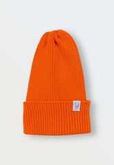 Шапочка-колпачок вязаная Simple (оранж)