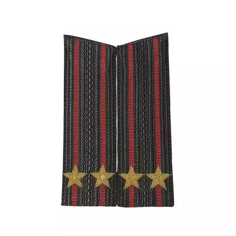 Погоны МО вышитые подполковник скос