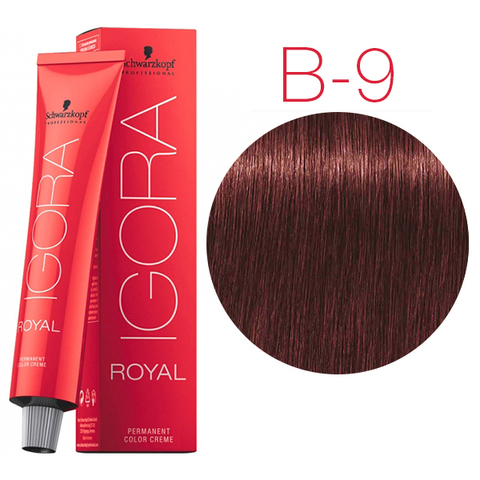 Schwarzkopf Igora Royal High Power Browns B-9 (Коричневый фиолетовый) -  Краска для волос