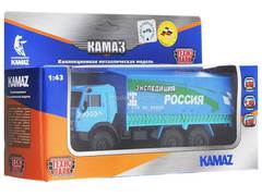 KAMAZ-4310 Expedition blue 1:43 Technopark