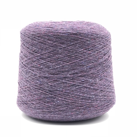 Кашемир 2/14 LORO PIANA COARSEHAIR фиолетовый твид