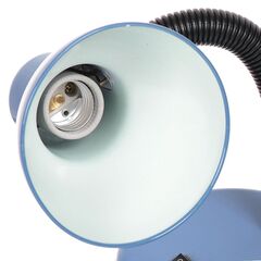 Светильник настольный на подставке, E27, 60 Вт, синий, Lofter, 203В-blu/270790