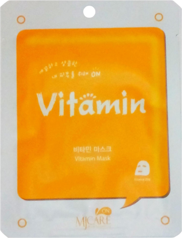 Mijin Mj Care Маска тканевая с облепихой Mj Care Vitamin Mask