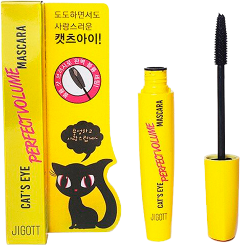 Jigott Cat`s Eye Perfect Volume Mascara Тушь для ресниц