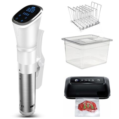 Набор для сувид Sea-Maid Premium (термостат SV-3008 + Sea-Maid GN 1108 черный + контейнер + разделитель)