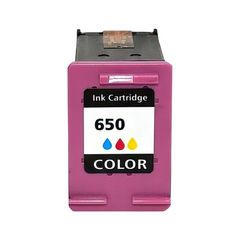 Совместимый картридж HP 650 Tri-colour для Deskjet Ink Advantage 1015, 1515, 2515, 2545, 2645, 3515, 3545, 4515, 4645 (200 стр) (CZ102AE) White Box With Chip