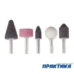 Набор шарошек ПРАКТИКА Мастер абразивных 5 шт, (779-622)