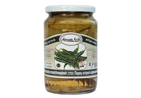 Перец острый маринованный Арцах, 720мл