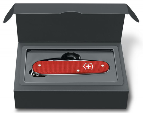 Нож Victorinox Alox Cadet, 84 мм, 9 функций, красный (подар. упаковка)