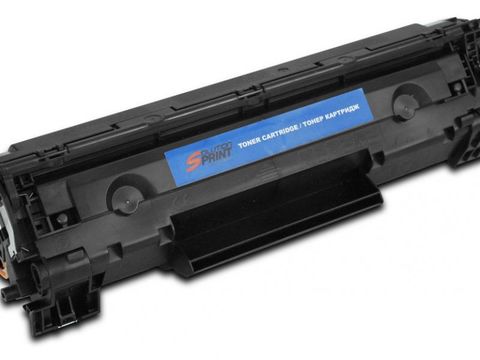 Совместимый картридж CE285A/CB435/CB436, Canon 725/712/713 2.0K Aquamarine