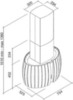 Вытяжка Falmec Prestige Isola 75 CPGI75.E0P2#ZZZN491F