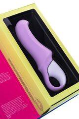 Сиреневый вибратор Satisfyer Vibes Charming Smile - 18,5 см. - 