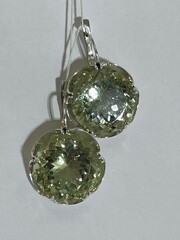Мак ПР (серьги из серебра)