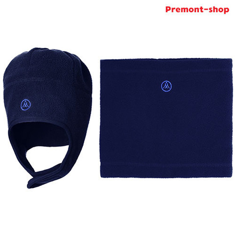 Premont Шапка и шарф-снуд WP82902 Dark Blue