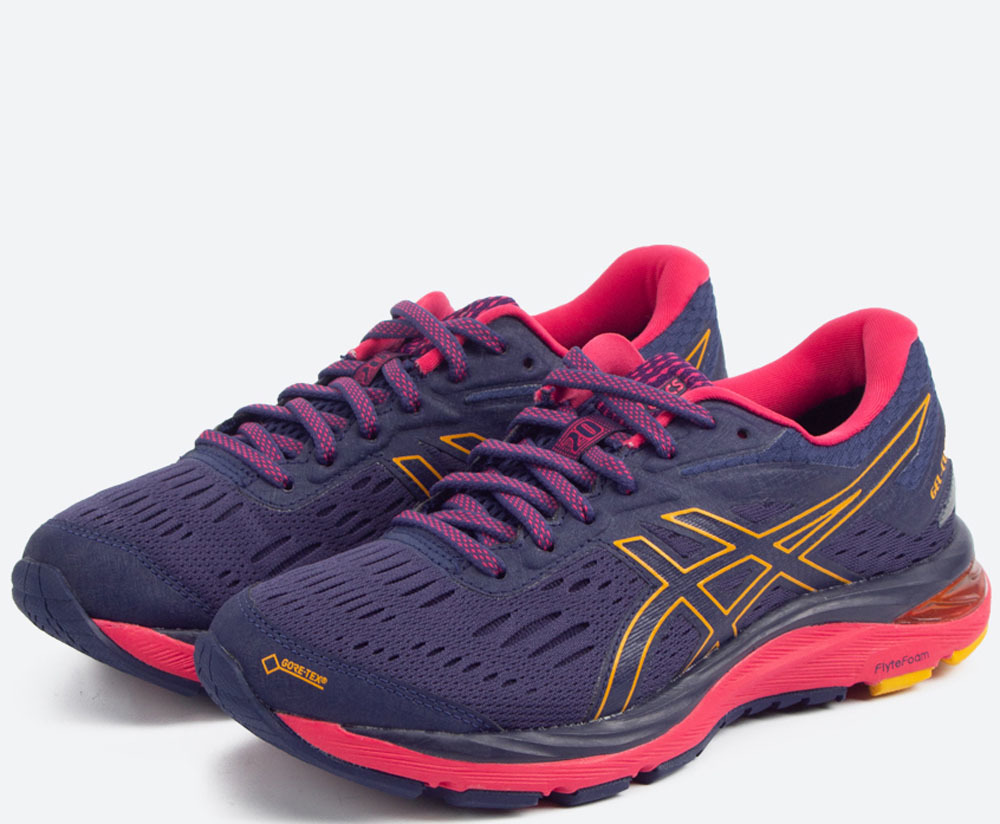 Элитные непромокаемые кроссовки Asics Gel Cumulus 20 G-TX женские 1012A007  400 - распродажа в Skirunner.ru