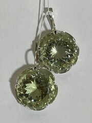 Мак ПР (серьги из серебра)