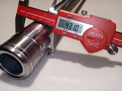 Перо вилки для Yamaha V-Max 1200 1996-2006, 43мм*695мм